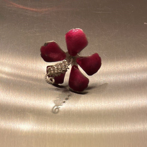 Pure Silver Hibiscus Flowers 7g